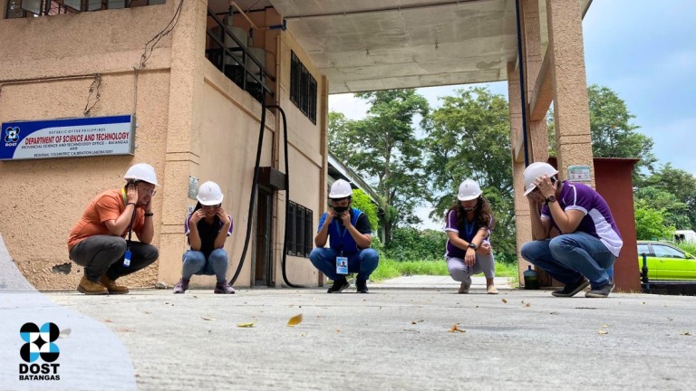 DOST Batangas Earthquake Drill_5
