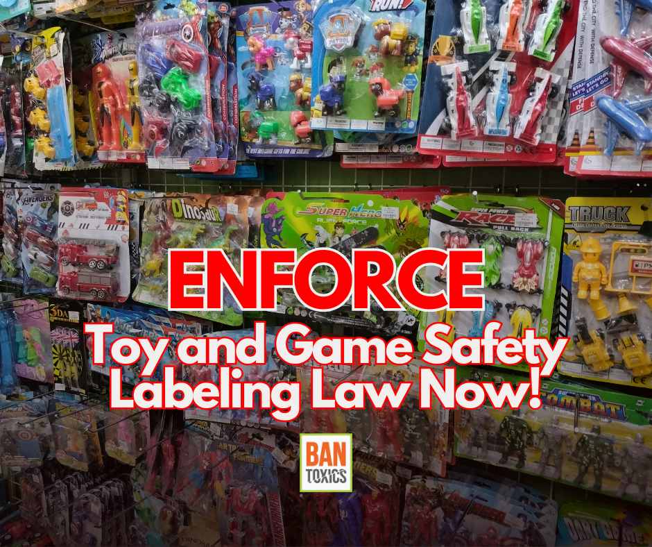 Enforce Toy and Game Labeling(2)