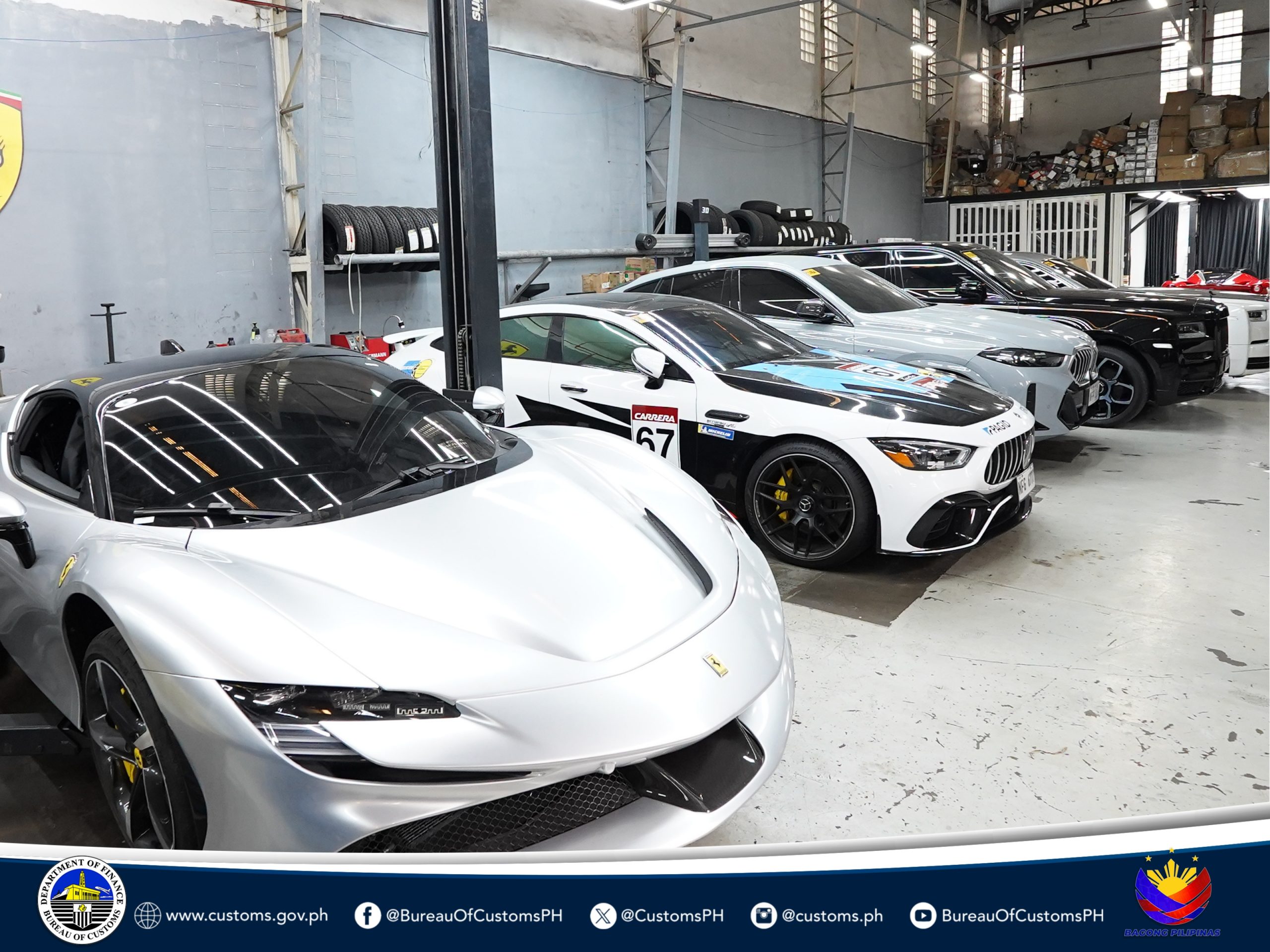 BOC-held-luxury-vehicles-worth-P1.4B-in-Pasay-Paranaque-5-scaled