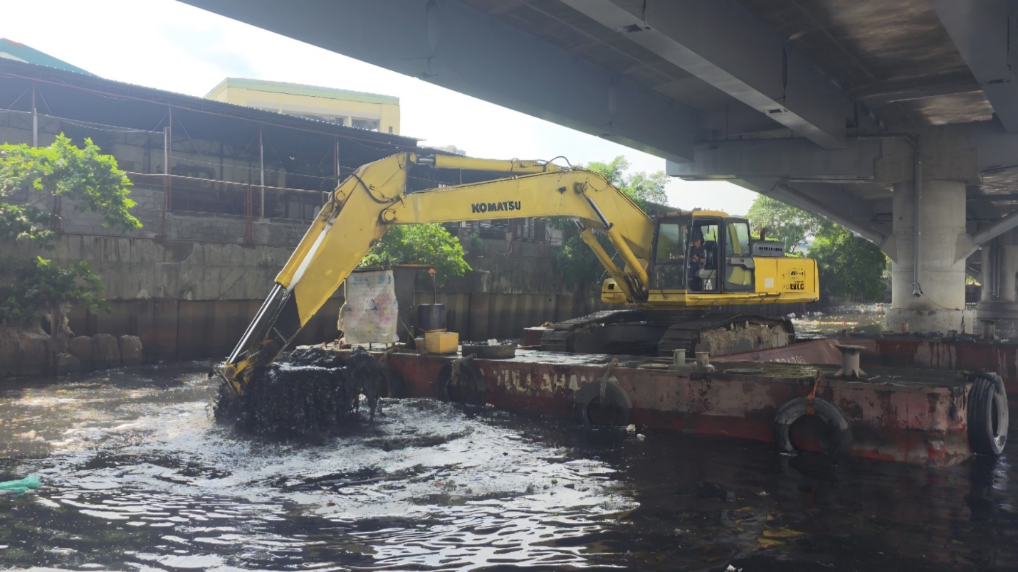 116K toneladang basura nahakot ng SMC sa nilinis na San Juan River