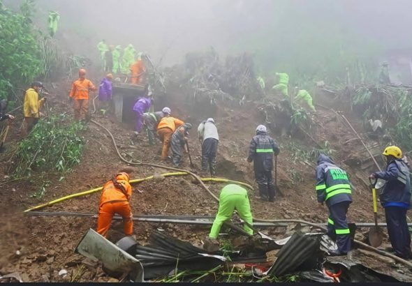 landslide zambales